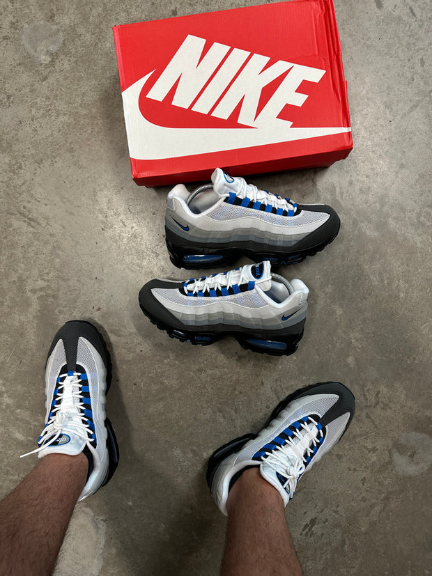 Nike Air Max 95 OG White Blue Spark