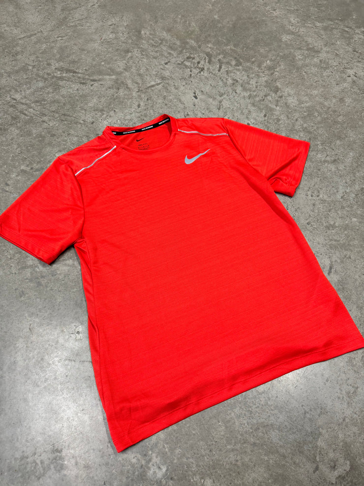 Nike Miler 1.0 Tshirt Crimson Red