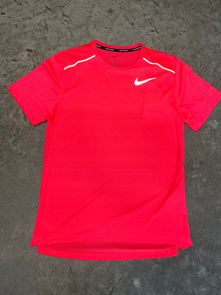Nike Miler 1.0 Tshirt Hot Punch