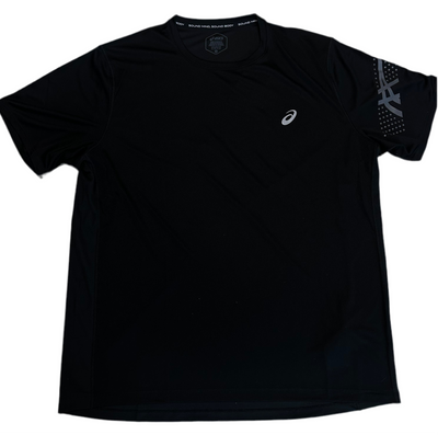 Asics Tshirt Black Carrier