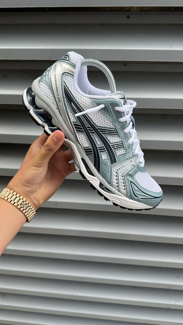 Asics Gel Kayano 14 White Fjord Grey