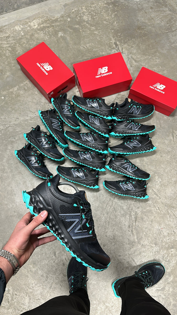 New Balance Fresh Foam Black Tiffany Blue