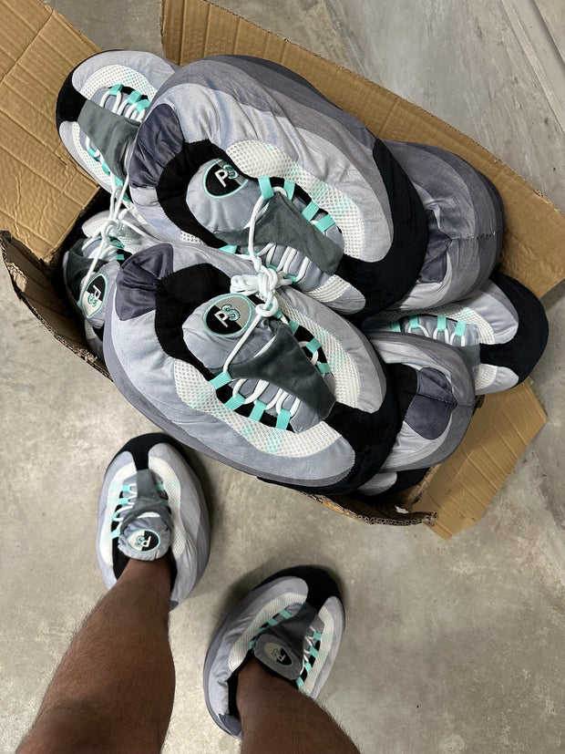 Air 95 110 Slippers Hyper Turquoise