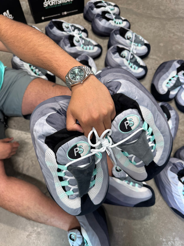 Air 95 110 Slippers Hyper Turquoise